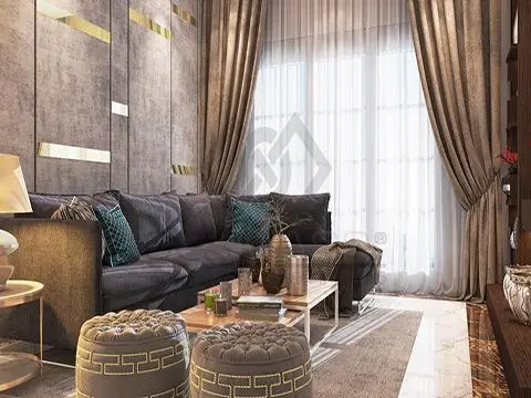 الوان غرف الاستقبال